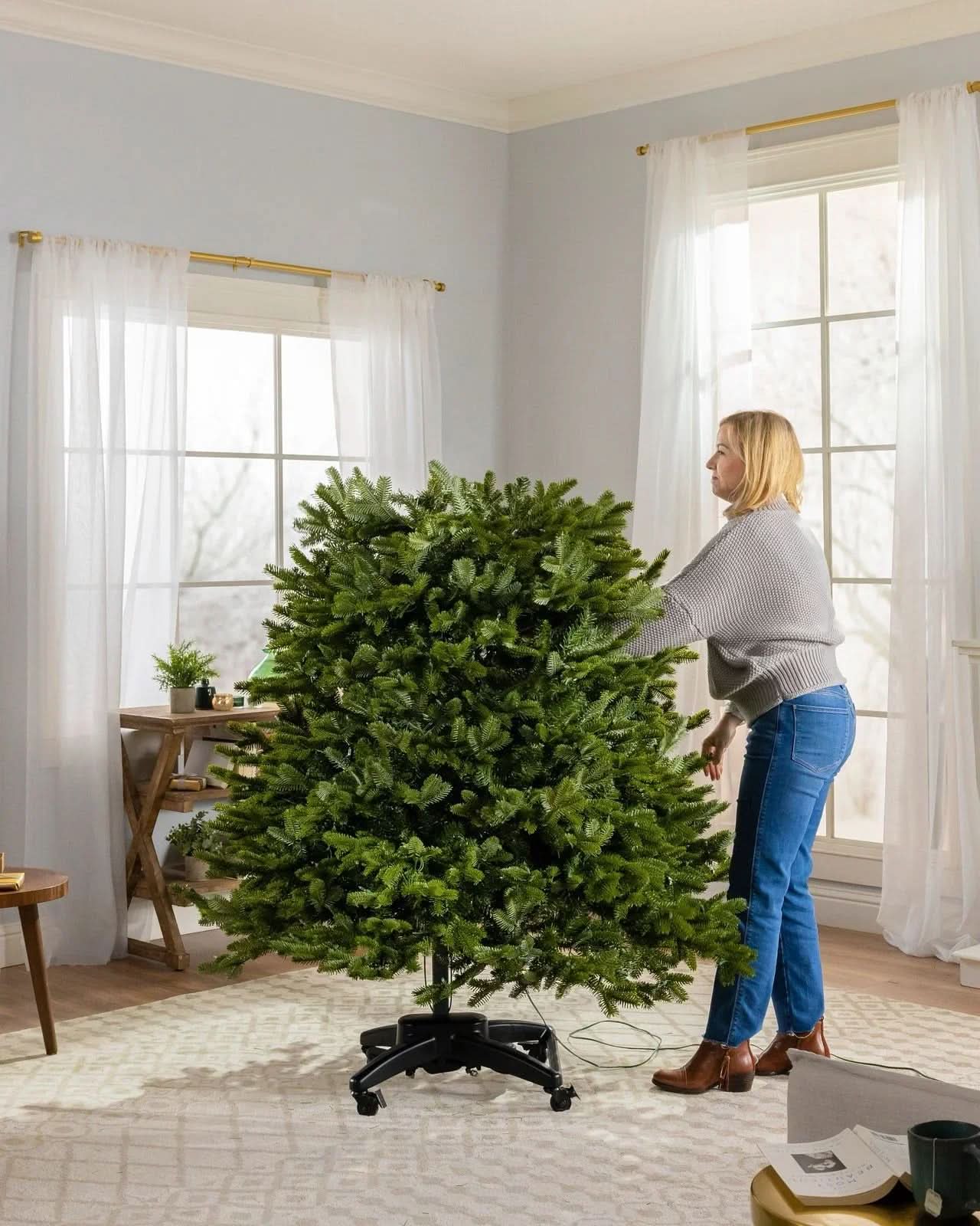 Árvore De Natal Com Micro LED Embutida