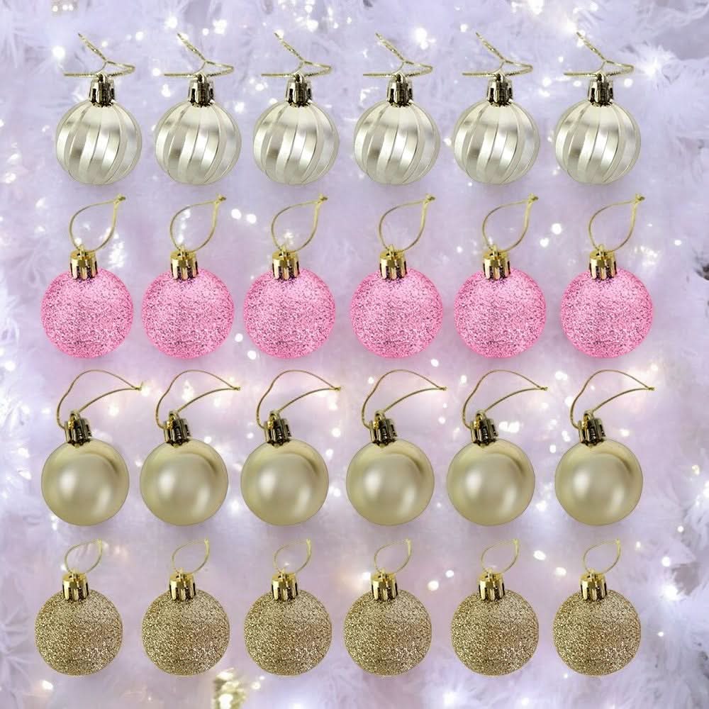 Kit 38 Peças Conjunto de Enfeites Decorativo
