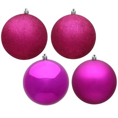Kit Bolas Natalinas Decoração para Natal 50 Peças