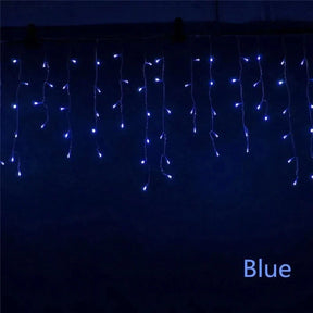 Cortina de Luzes LED Natalinas – Encanto e Magia para sua Casa