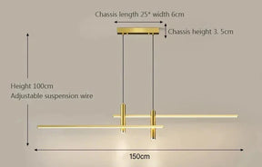 Luminária Pendente Moderna Elegance Versailles