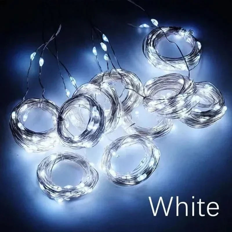 Cortina de Luzes LED Natalinas - Magia e Encanto em Sua Casa