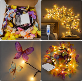 Luminária Flor de Cerejeira LED - Para Parede