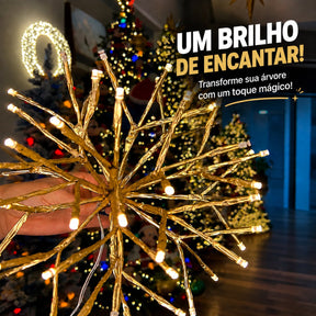 Esfera LED Decorativa Para Árvore de Natal 5 PEÇAS