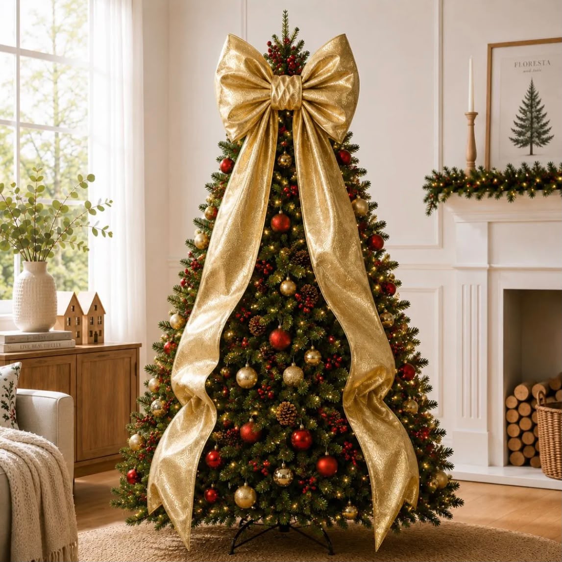 Laço Gigante 60cm Árvore de Natal