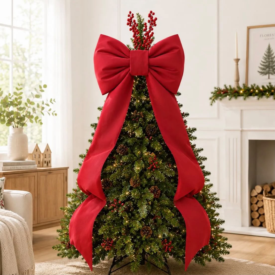 Laço Gigante 60cm Árvore de Natal