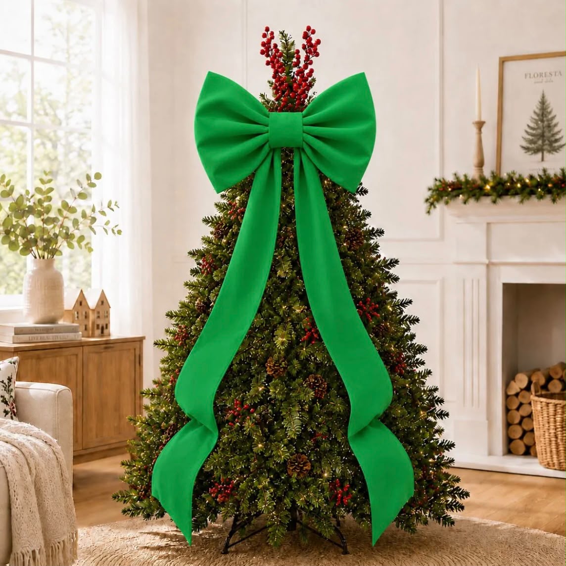 Laço Gigante 60cm Árvore de Natal