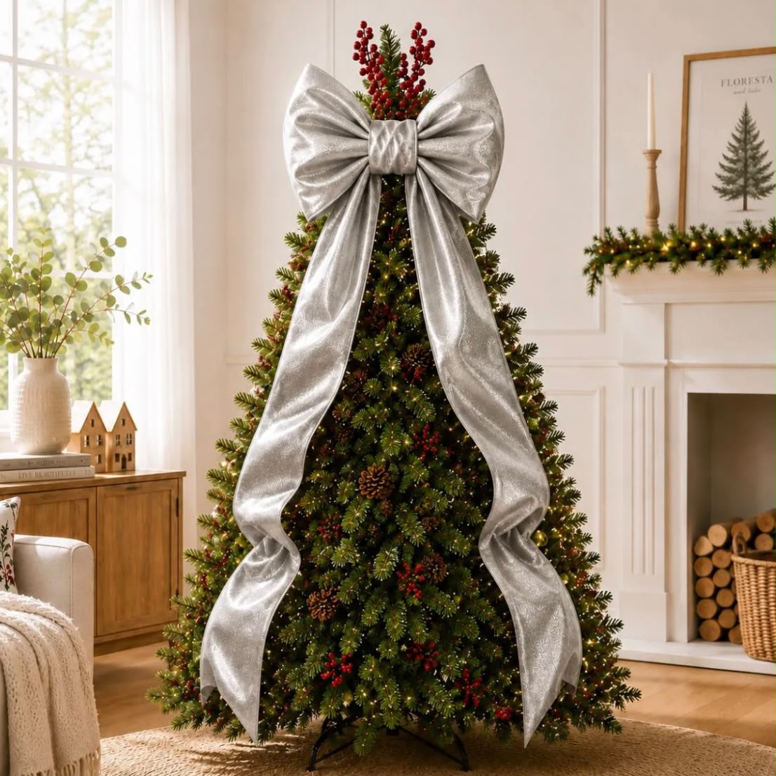 Laço Gigante 60cm Árvore de Natal