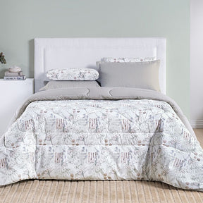 Edredom Percal 200 Fios Algodão Estampado Cotton Select Protea