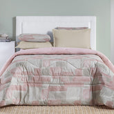 Edredom Percal 200 Fios Algodão Estampado Cotton Select Quadri