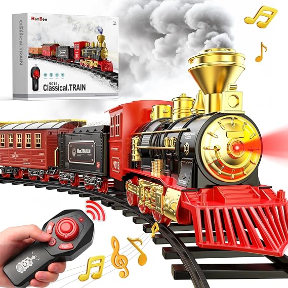Trem Elétrico Circulatório Para Árvore de Natal