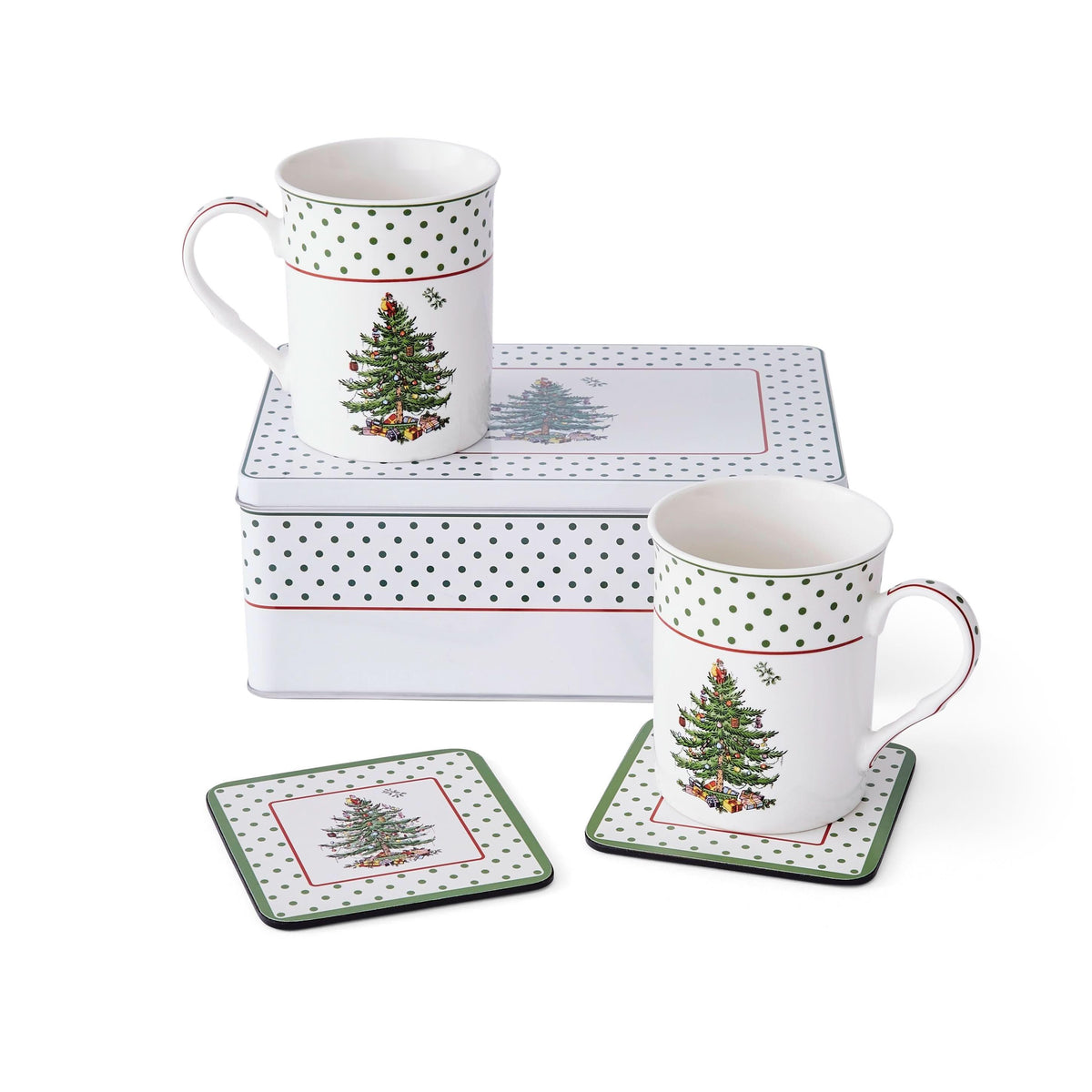 Kit Temático Natalino - 5 peças Branco