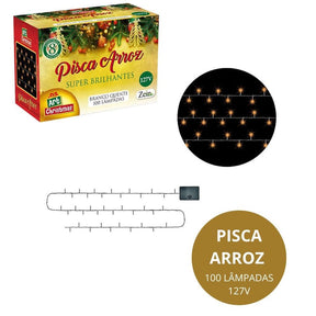 Kit 77 Enfeites Decoração Árvore De Natal Bolinhas Pisca Led
